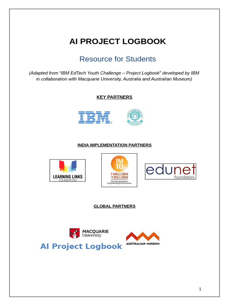 AI Project Logbook for Smart Assistant | PDF | Usability | Teachers