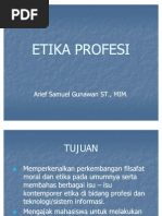 Download Etika Profesi - Bab 1 Tinjauan Umum Filsafat Moral Dan Etika by Alex Hendrik Mamesah SN81655465 doc pdf