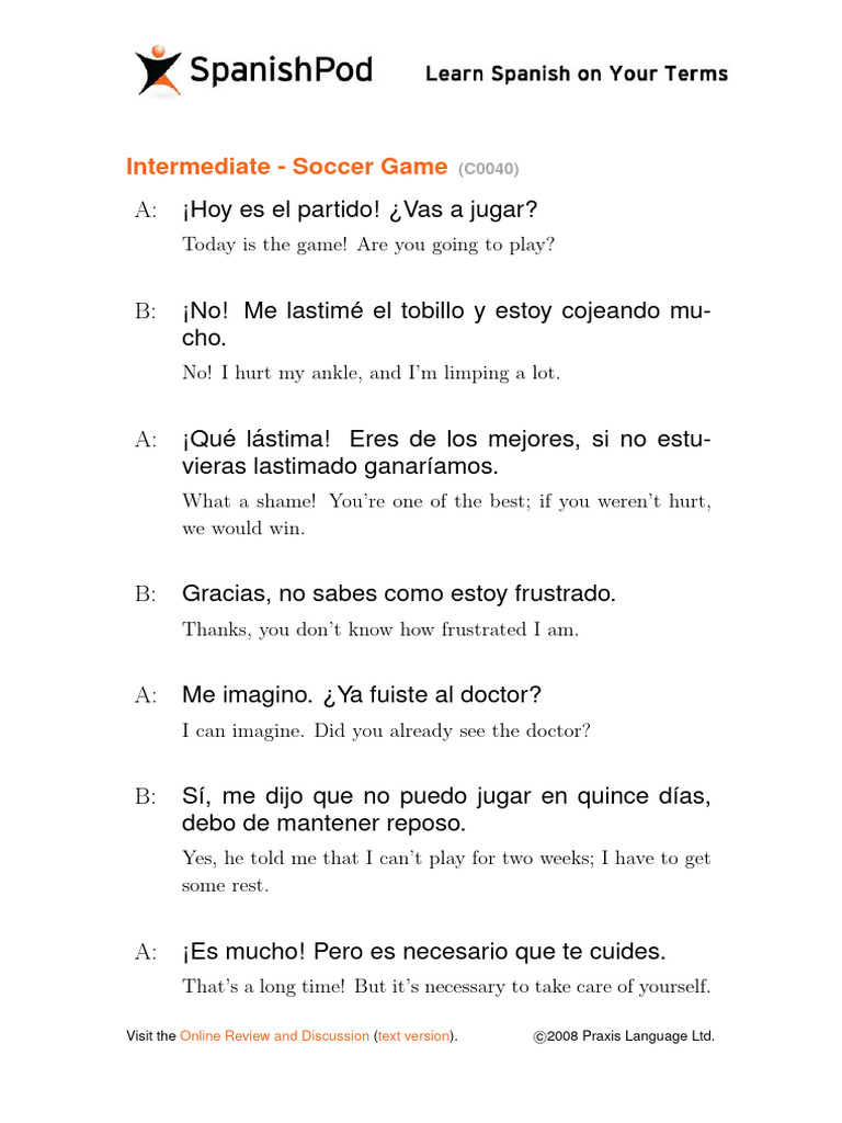Spanishpod 0040 | PDF | Grabación de sonido | Música grabada