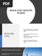 List of Steel Plants in India | PDF | Transition Metals | Chemical Elements