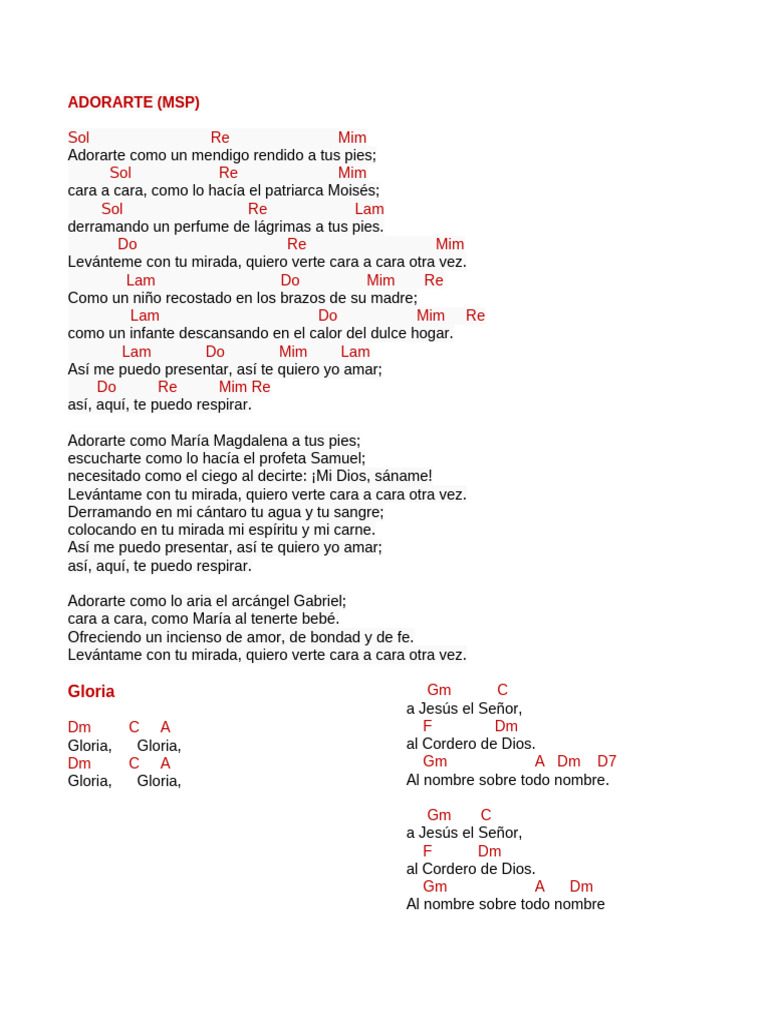 ADORARTE | PDF