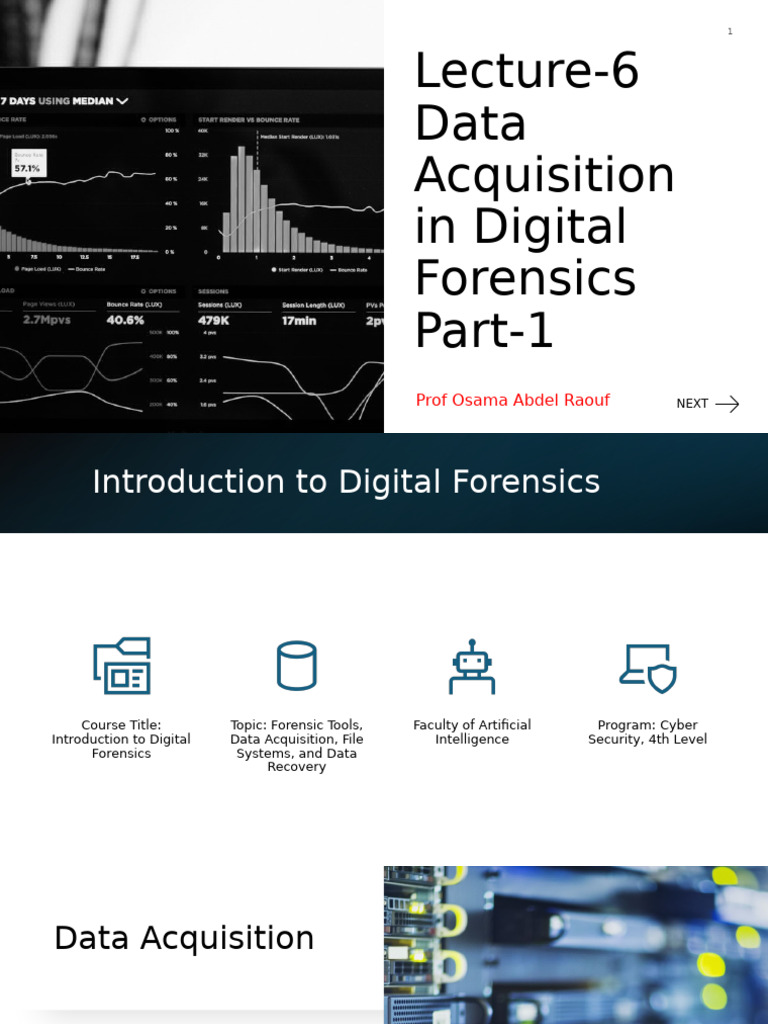 Forensic Data Acquisition Methods | PDF | File System | Computer File