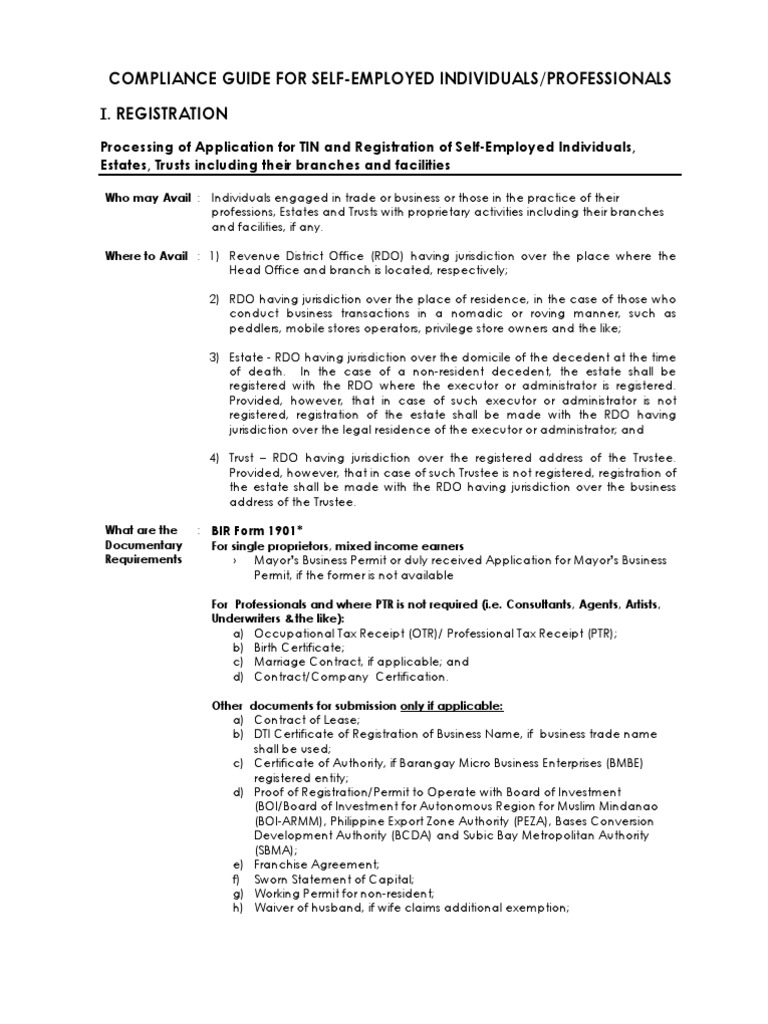 1901 For SelfEmployed, Professional, & Single Proprietorship Download Free PDF Withholding