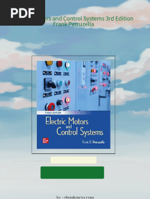 Download full Electric Motors and Control Systems 3rd Edition Frank Petruzella ebook all chapters