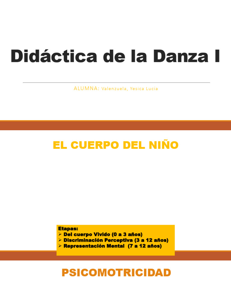 Didáctica de la Danza para Niños | PDF | Enseñando | Aprendizaje