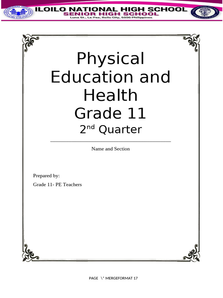 Muscular Fitness Guide for Grade 11 | PDF | Strength Training | Human Leg