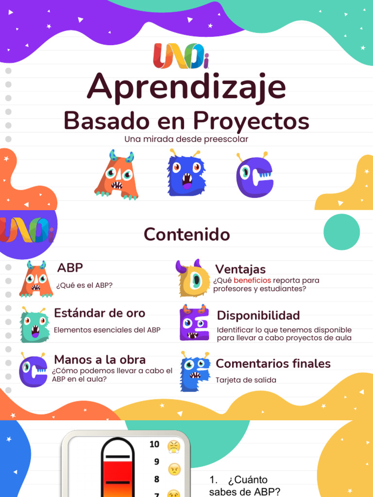 Aprendizajae en Proyectos | PDF | Enseñando | Plan de estudios