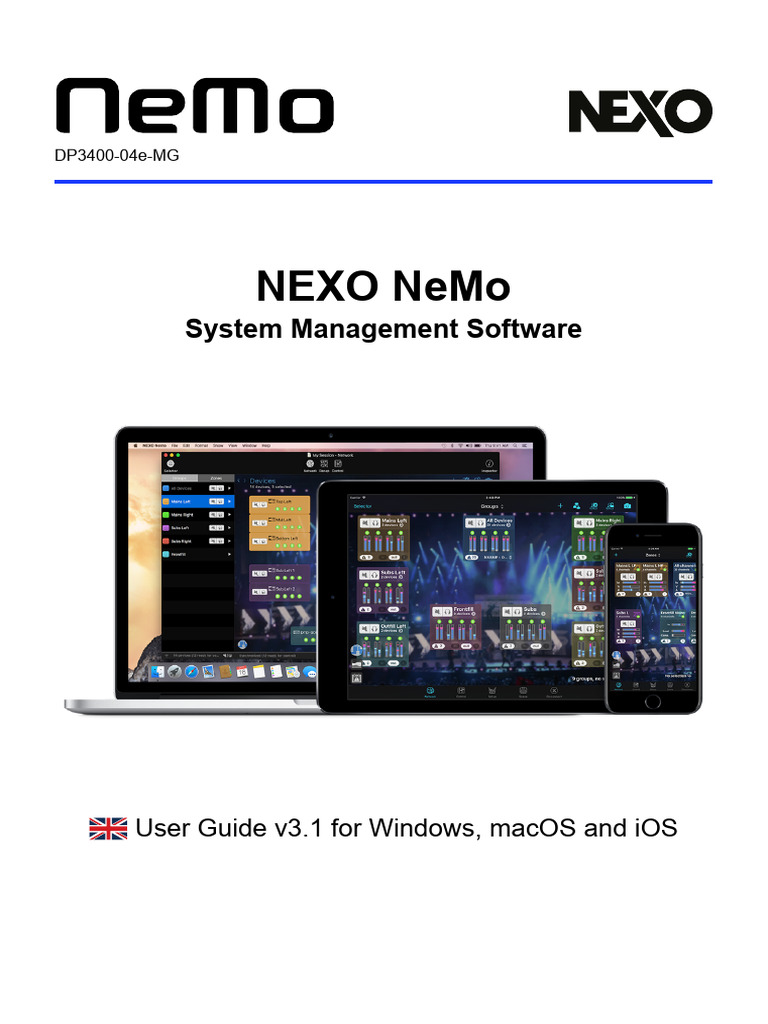 NEXO NeMo User Guide v3.1 | PDF | Wi Fi | Computer Network
