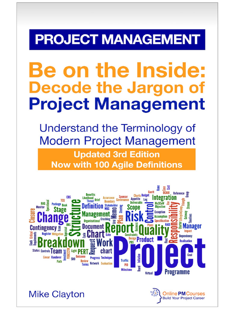 Decode The Jargon of Project Management 3rd Edition PDF Agile
