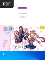 DDLC Act 1 Clubroom Dialogue Script | PDF