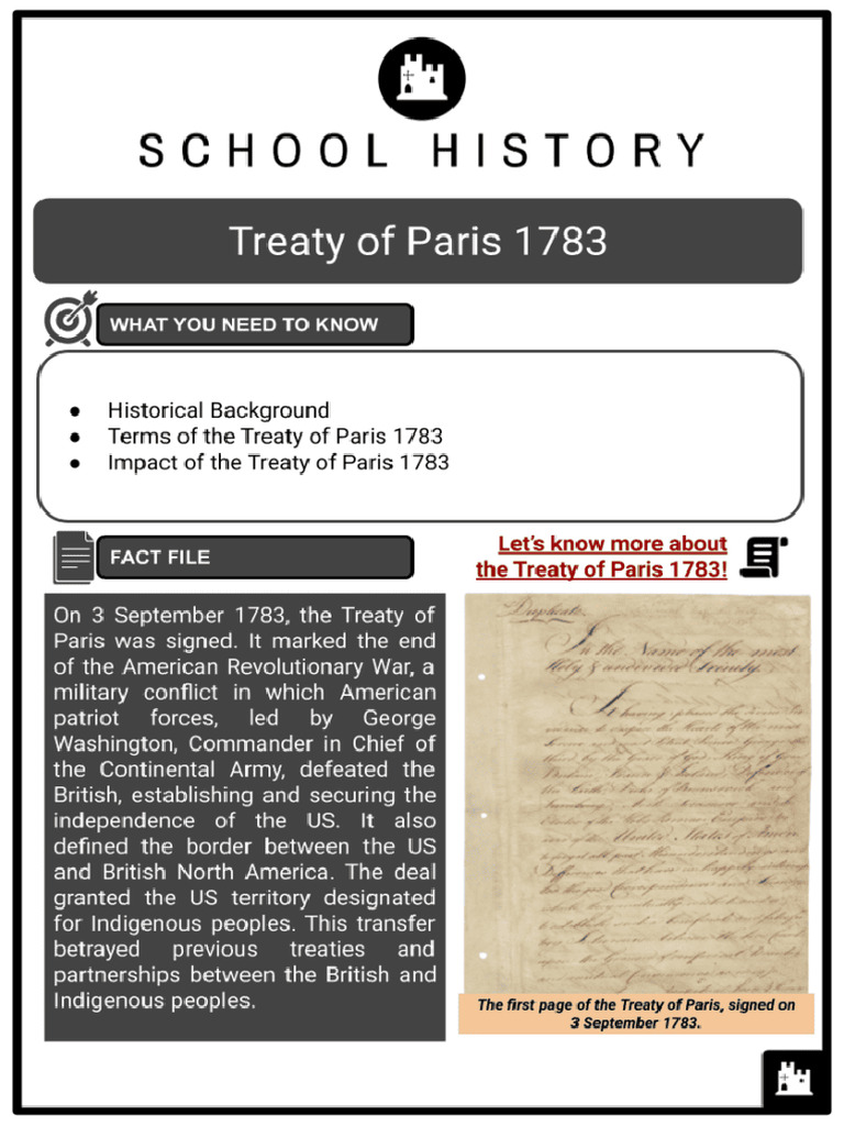 Treaty of Paris 1783 Resource 1 1 724x1024 | PDF