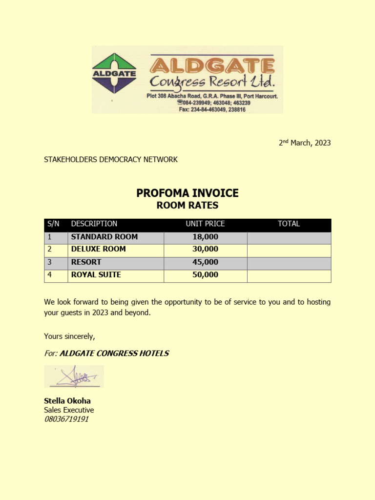 Aldgate Congress Hotels Room Rates | PDF