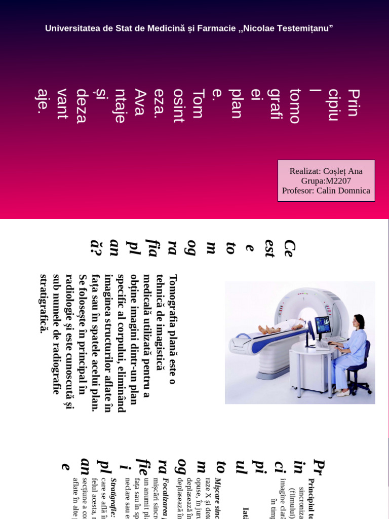 Tomografia Plana Coslet Ana M2207 | PDF