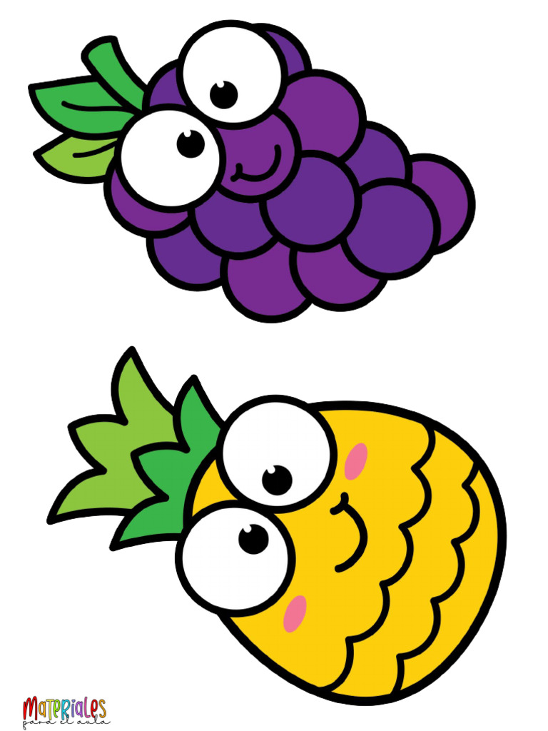 Frutas para Imprimir | PDF