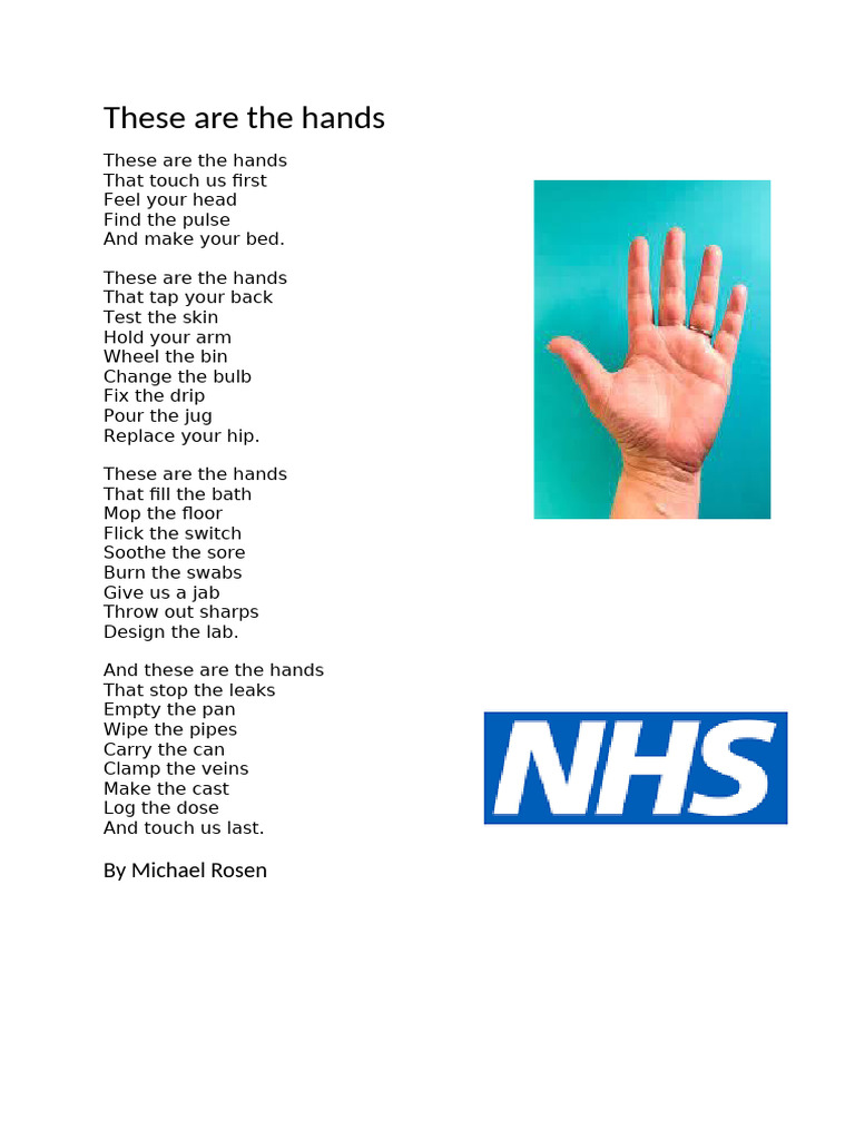 The Essential Role of Caring Hands | PDF