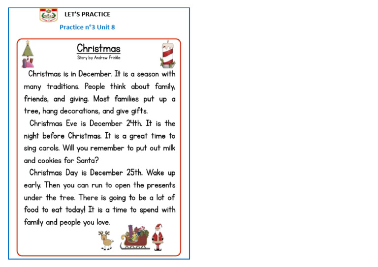 Practice Exercises for Unit 8 | PDF
