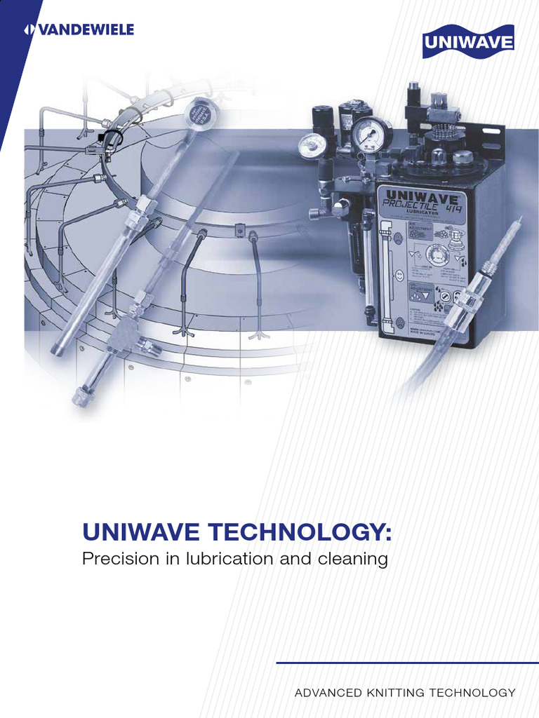 Advanced Knitting Lubrication Systems | PDF | Knitting | Machines