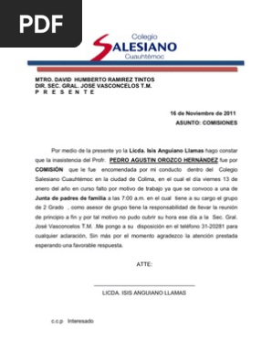 Modelo Carta Justificante De Trabajo - 2021 idea e inspiración