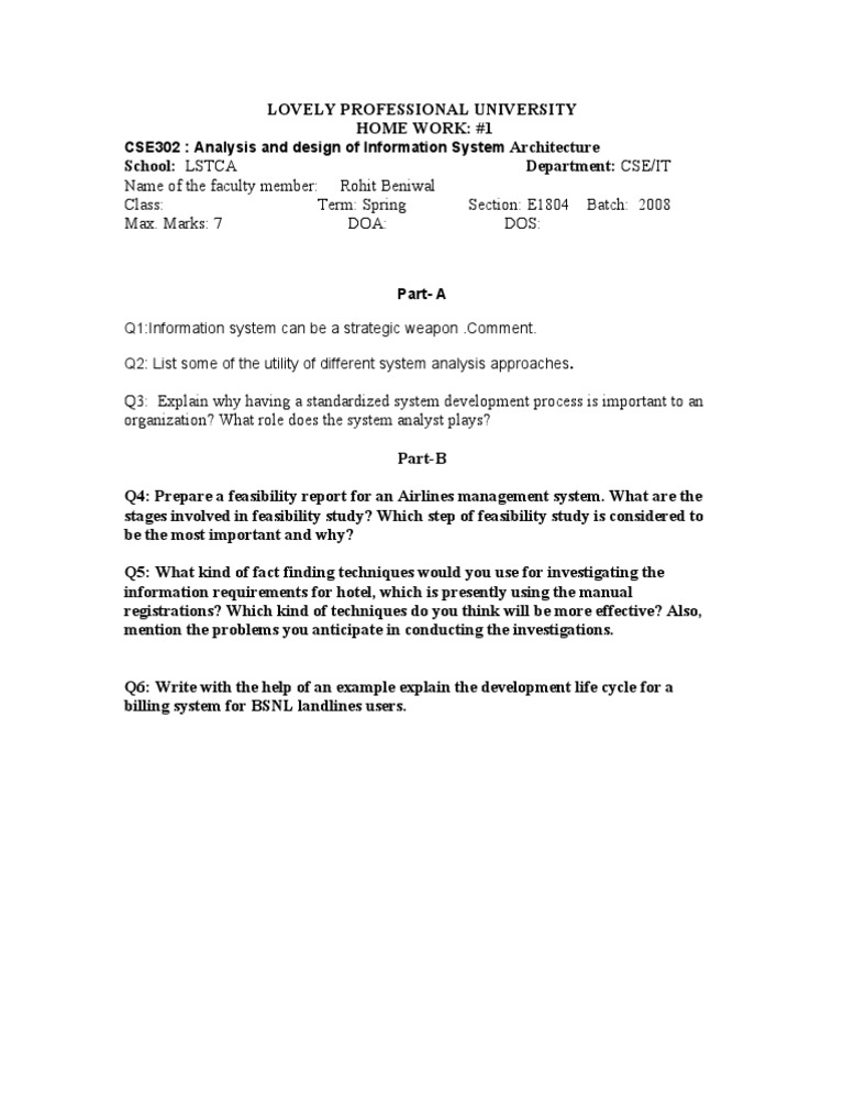 CSE302 HW1 For Section E1804 | PDF