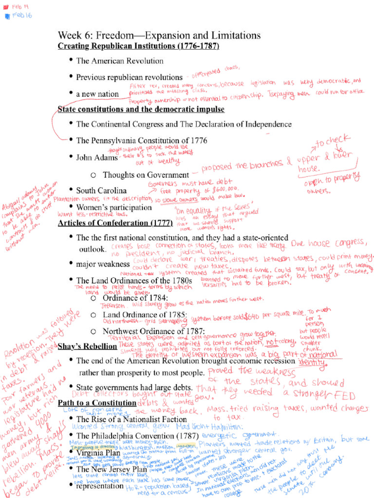 6.+Freedom%E2%80%94Expansion+and+Limitations+Outline | PDF
