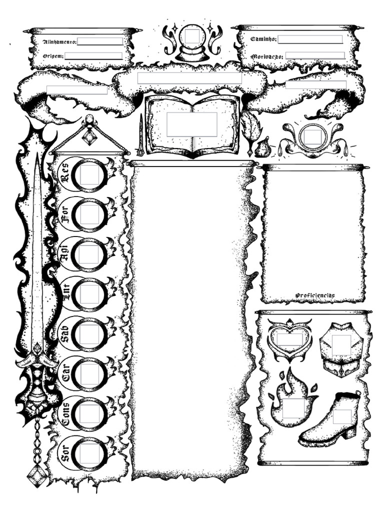 Ficha RPG | PDF