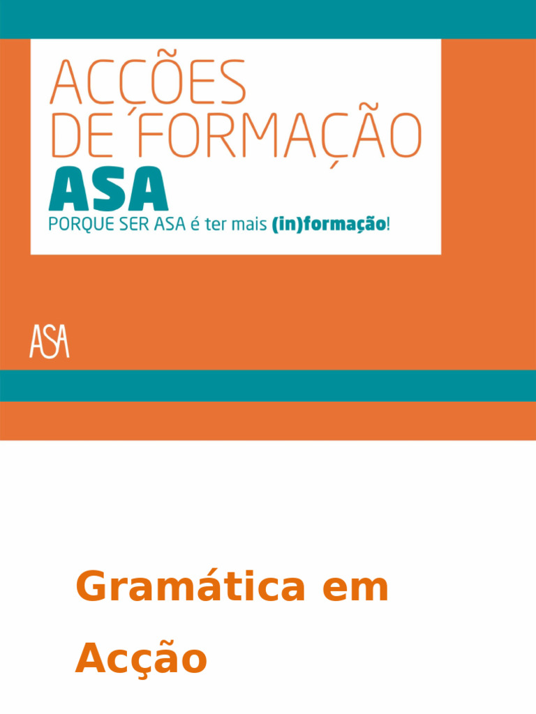 Orações Coord e Subord Gramática em Acção | PDF | Assunto (gramática ...