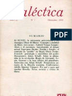 Dialéctica, Nº 07, Diciembre 1979