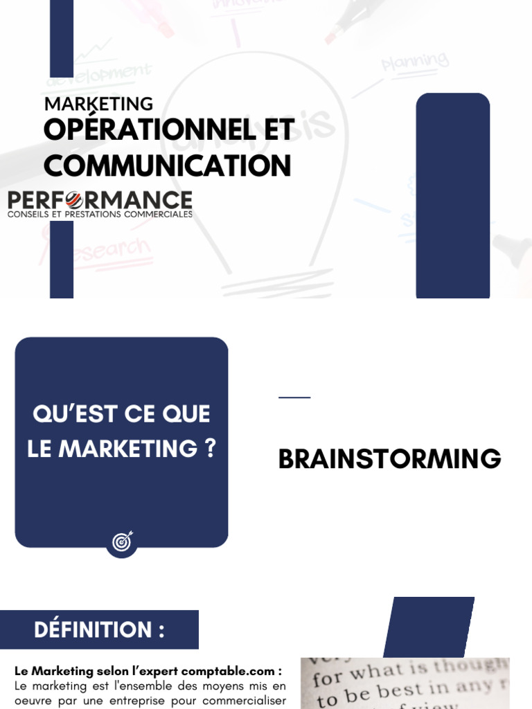 Marketing Opérationnel et Stratégique | PDF | Commercialisation ...