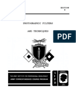 US Army Photography Course SS0508-8 - Photographic Filters and Techniques