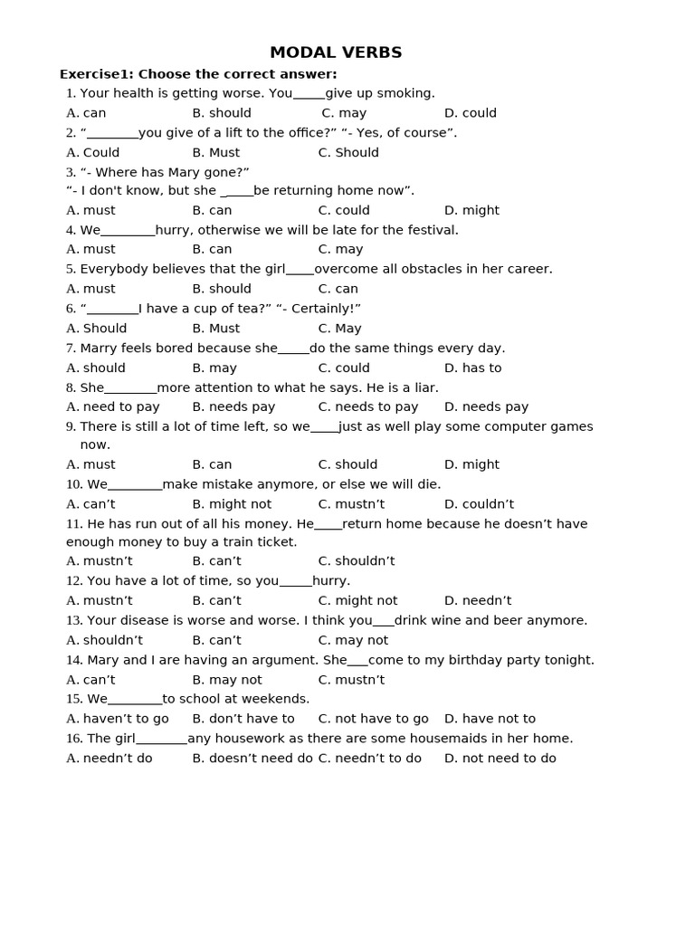 Modal Verbs Pdf Linguistic Typology Linguistic Morphology