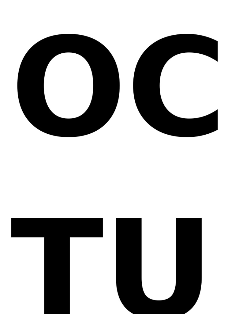 Letras Octubre | PDF