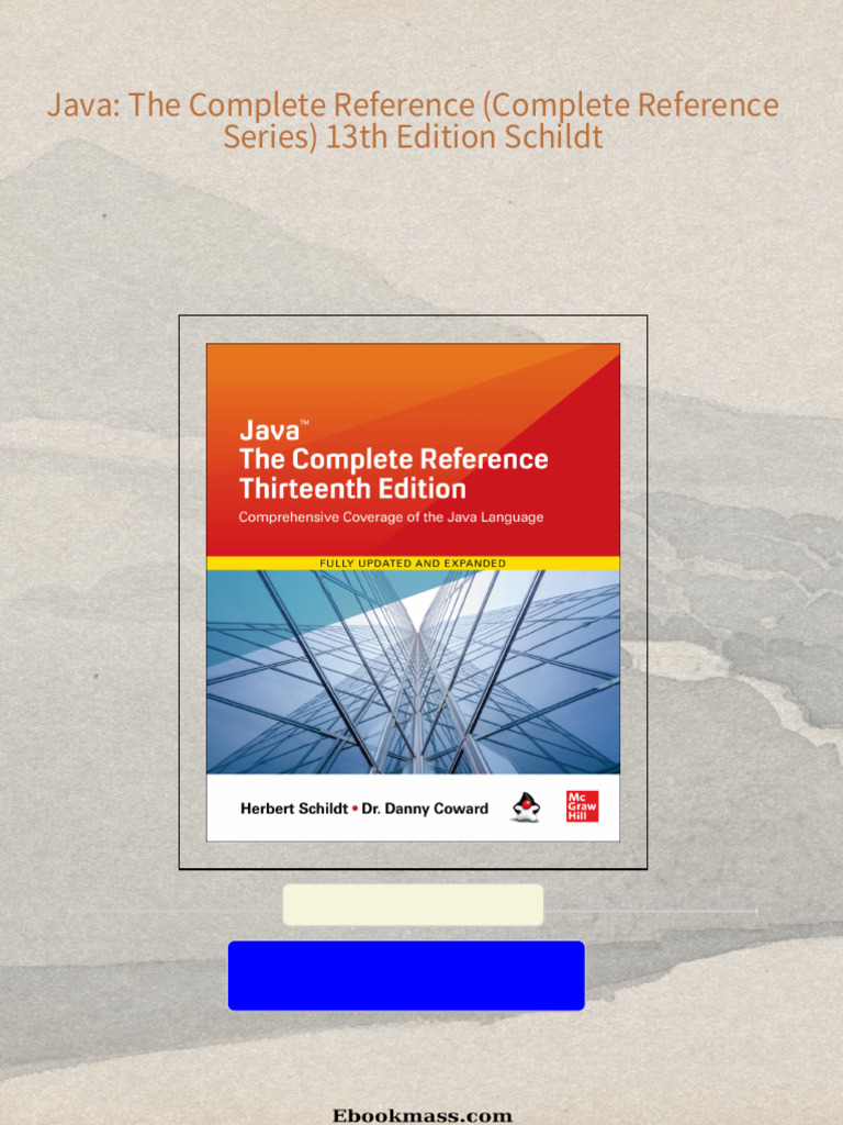 Get Java: The Complete Reference (Complete Reference Series) 13th ...