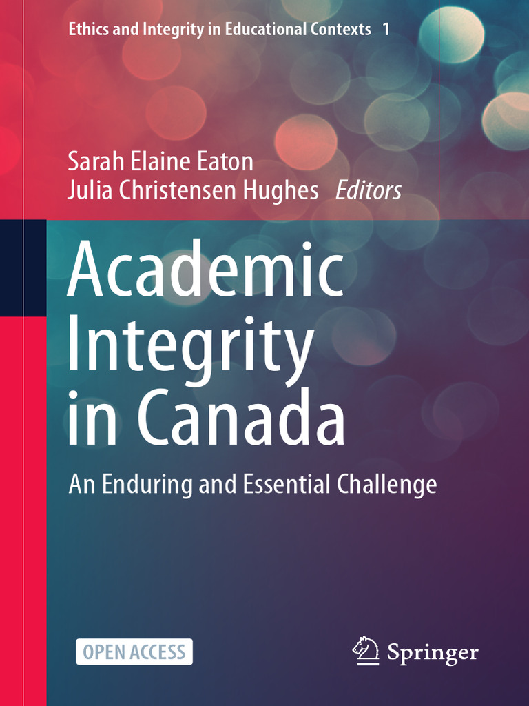 Academic Integrity Challenges in Canada | PDF | Academic Integrity ...