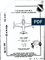 T-33 Pitot-Static Calibration Technical Report AFFTC