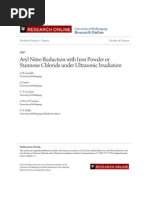 Download Aryl Nitro Reduction With Iron Powder or Stannous Chloride With Ultrawave by Kybernetikum SN81672920 doc pdf