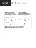Coordinate Systems in CAD Explained | PDF | Coordinate System ...