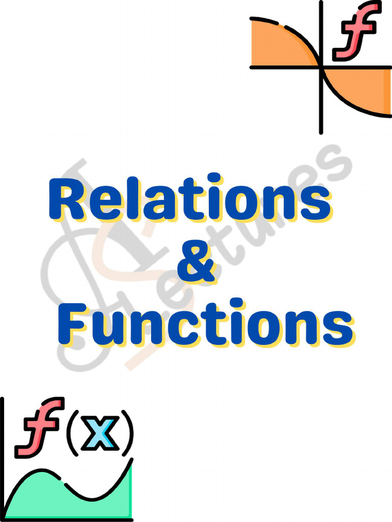 Relations & Function | PDF