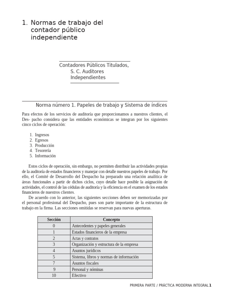 Normas de Auditoría para Contadores Públicos | PDF | Auditoría | Contador