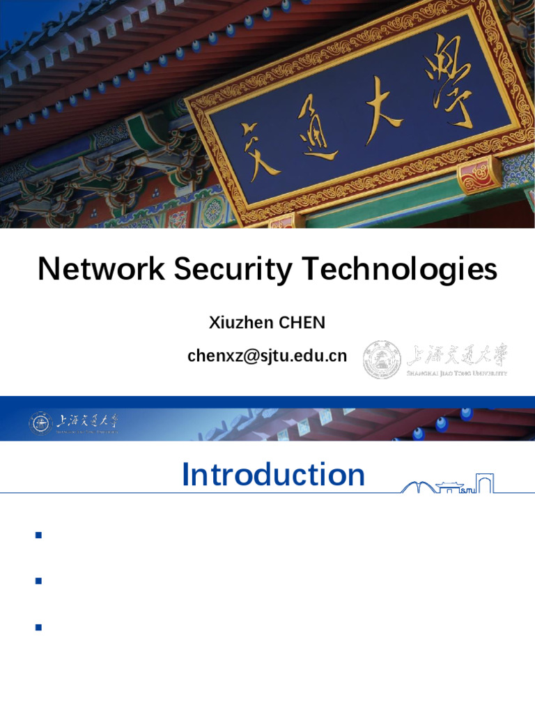 Network Security Technologies Overview | PDF | Security | Computer Security