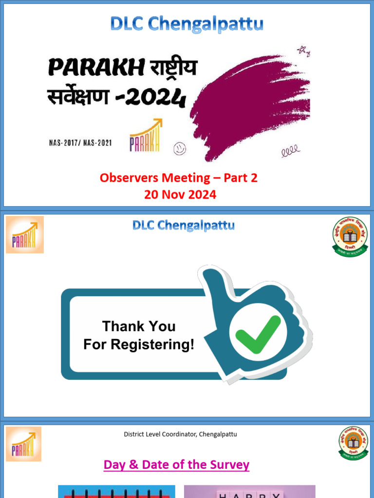 Parakh Assessment Guidelines for Chengalpattu | PDF