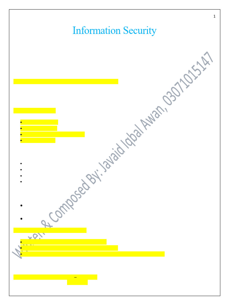Understanding Information Security Essentials | PDF | Information ...