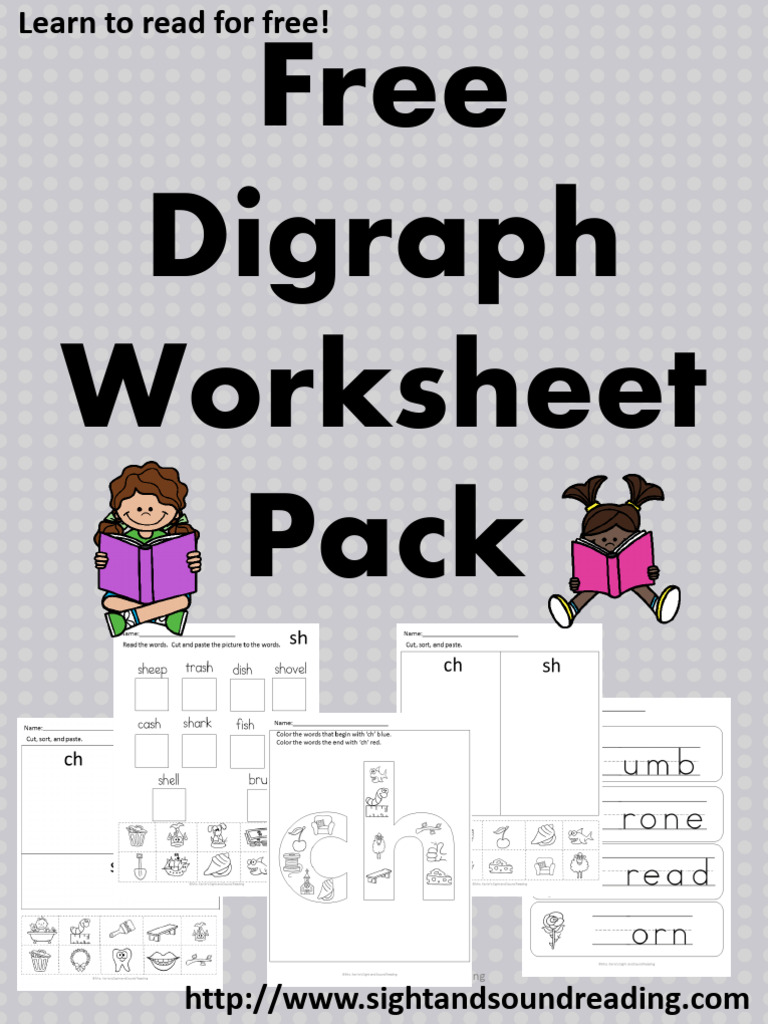 Digraph Worksheets | PDF