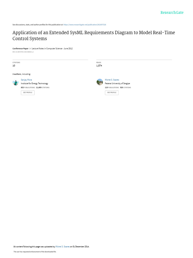 Artigo | PDF | Unified Modeling Language | Conceptual Model