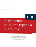 Regulations Spanish Court Arbitration
