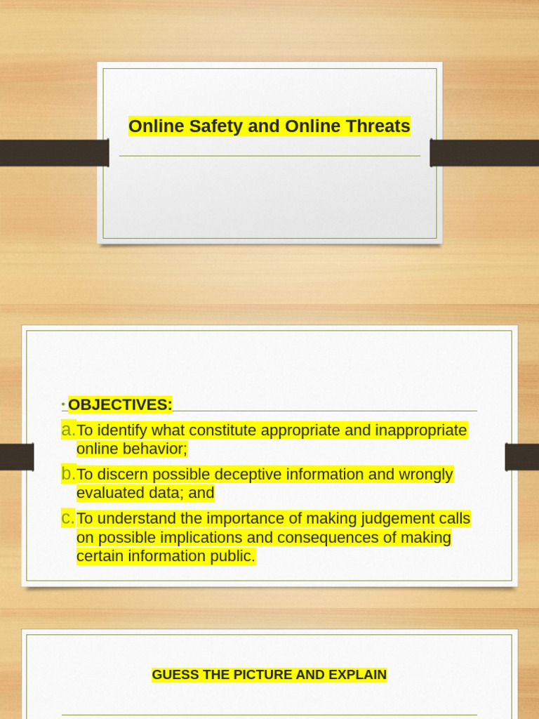 Online Safety and Online Threats | PDF | Malware | Computer Virus