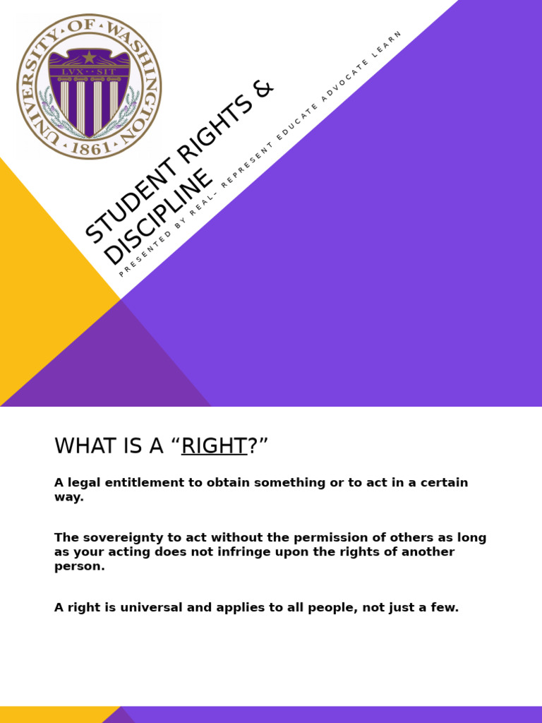 Student Rights and Discipline Overview | PDF | Witness | Justice
