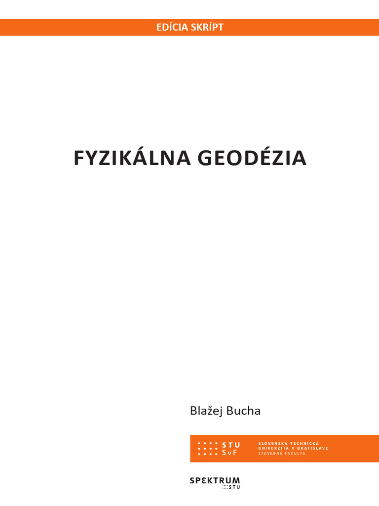 Fyzikalna Geodezia | PDF
