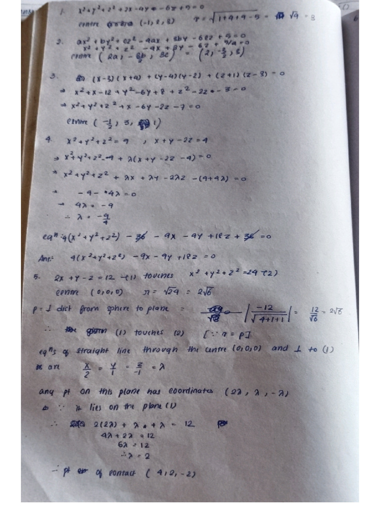 Spheres Examples | PDF