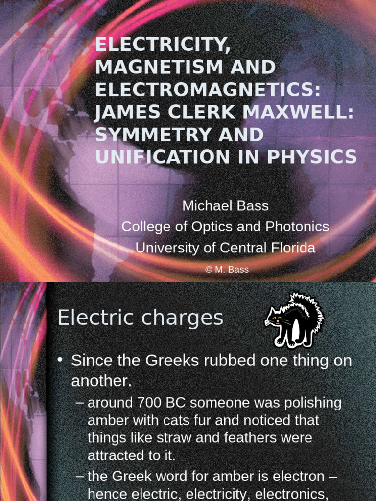 Electricity, Magnetism and Electromagnetics | PDF | Electric Charge | Light