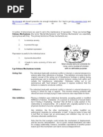 D e f e n s e Mechanisms